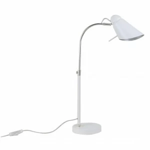 Лампа настольная белая Favourite Lovato 2667-1T FAVOURITE LOVATO 00-3908264 Белый