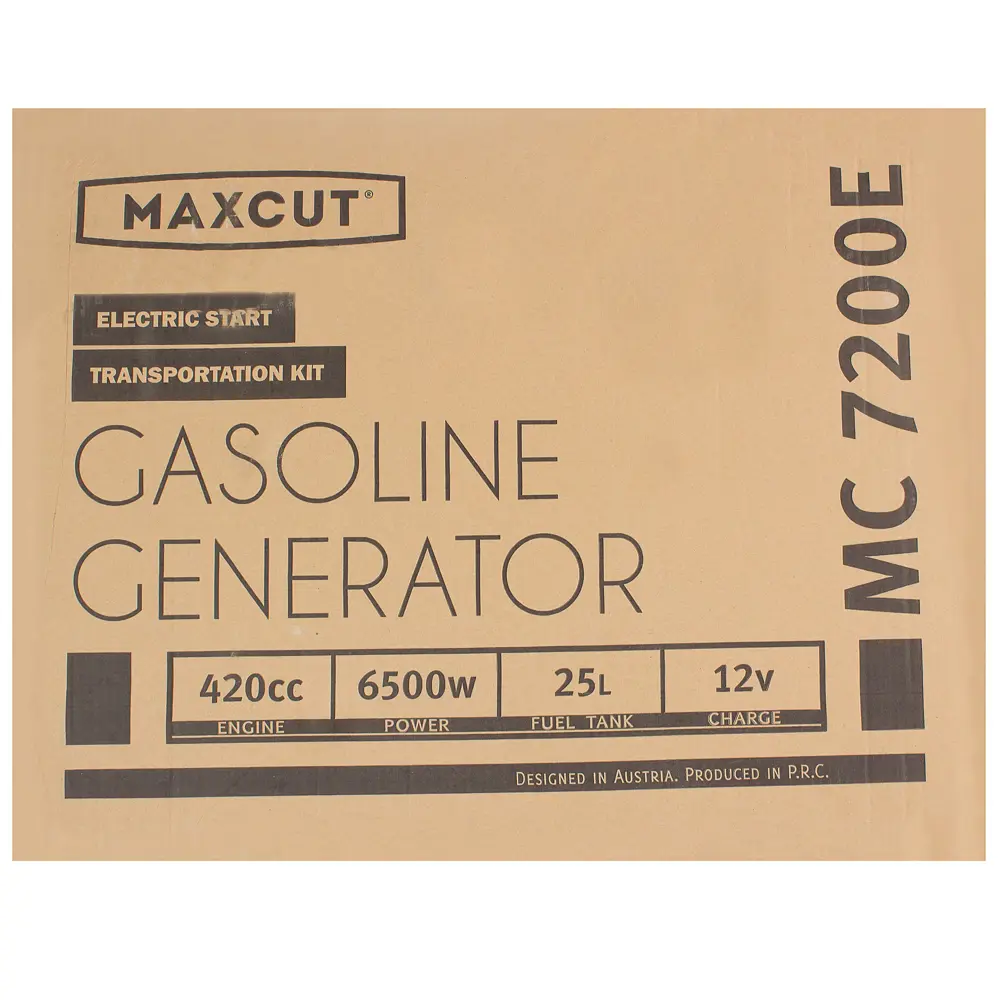 Генератор бензиновый Maxcut MC 7200E 6 кВт STLM-2173531 - Вид №4