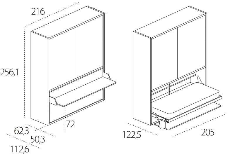 CLEI Выдвижная кровать-трансформер Kali sun-id-1444298 - Вид №10