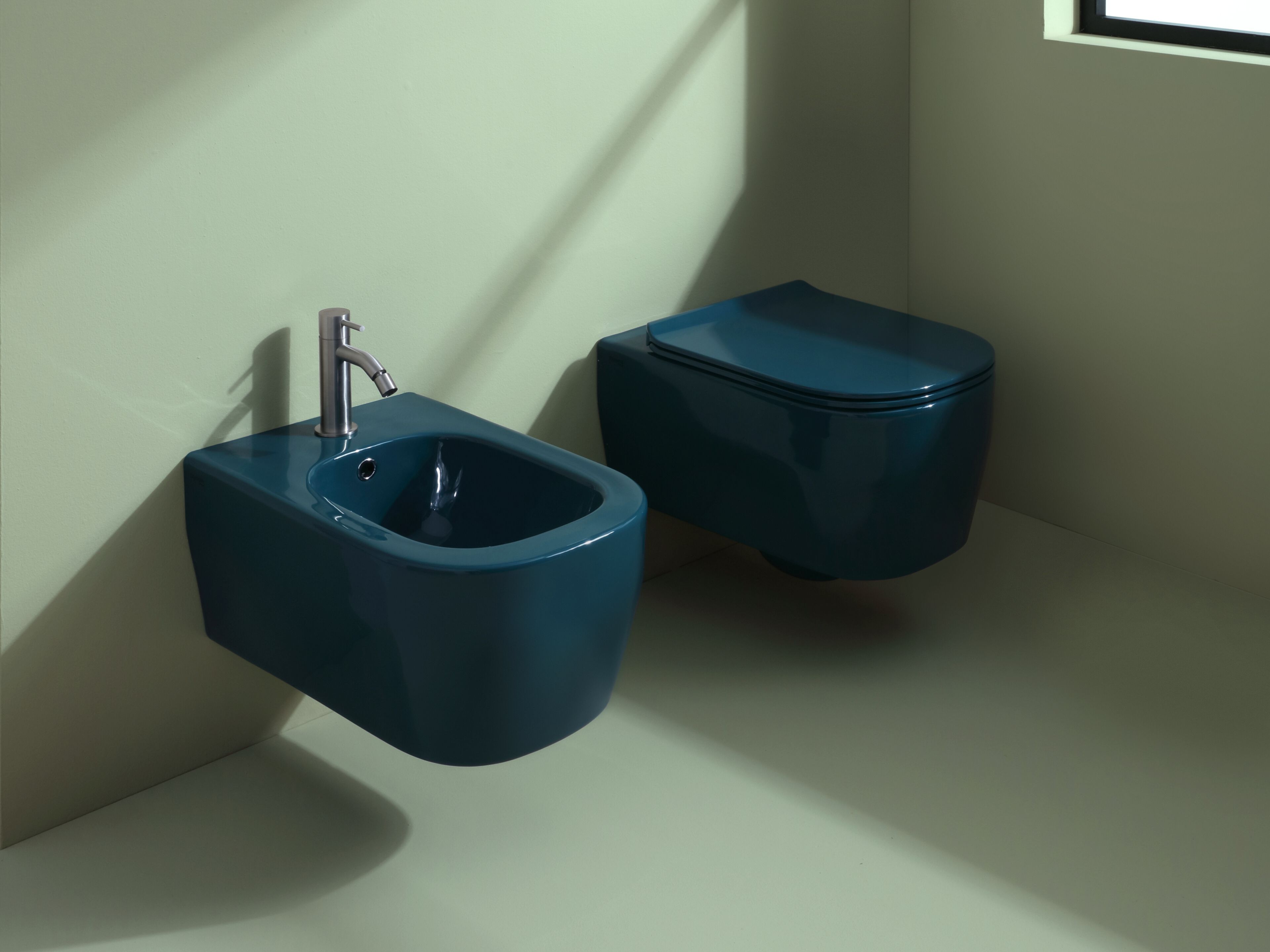 Подвесное биде из стекла с переливом Olympia Ceramica все evo ARCH-00022572 - Вид №3