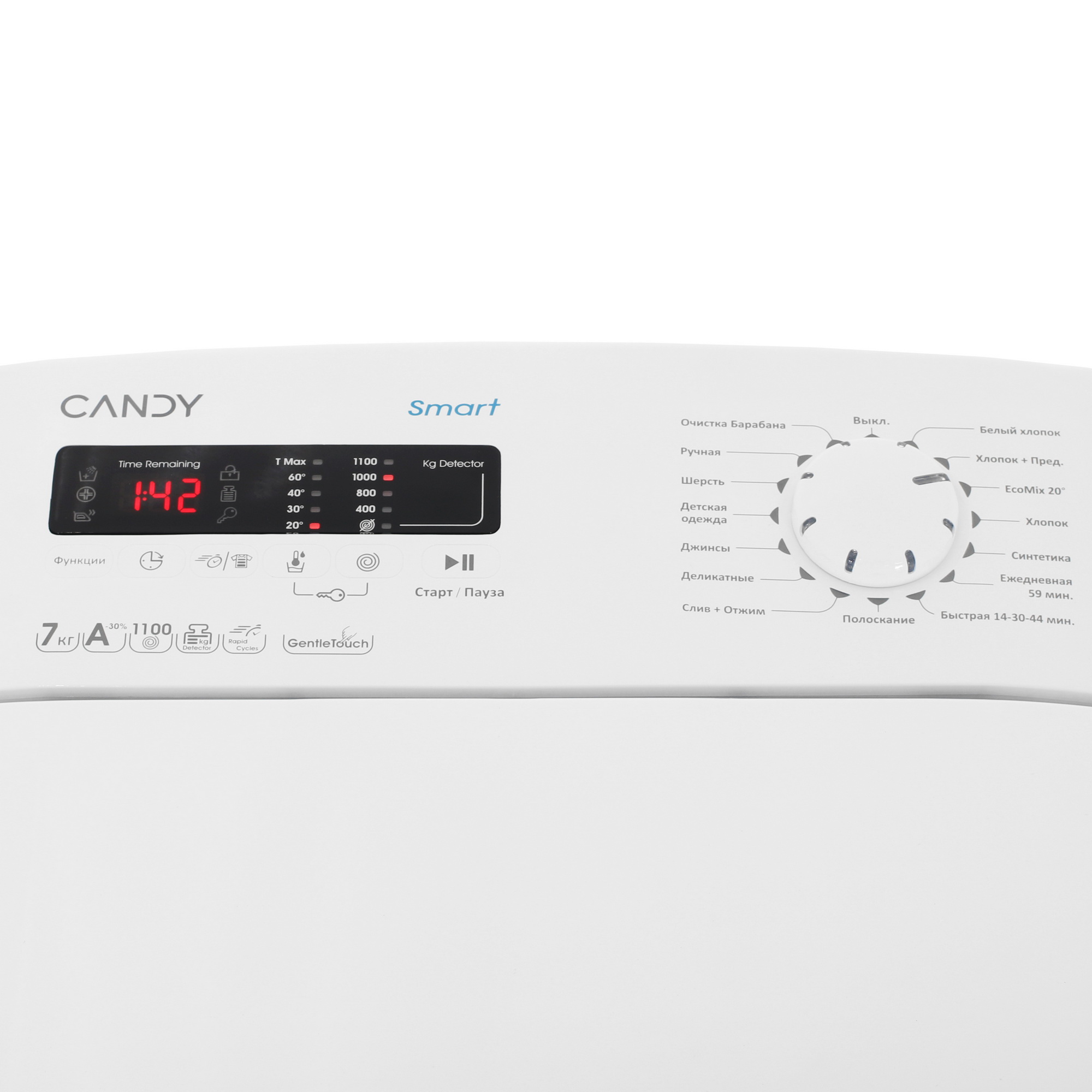 9062985 Стиральная машина Candy CST G172DV/1-07 белый STDN-0005093 - Вид №7
