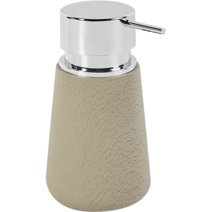 Дозатор для жидкого мыла Bath Plus Legno настольный пластиковый цвет серо-коричневый 82376934 STLM-2023519