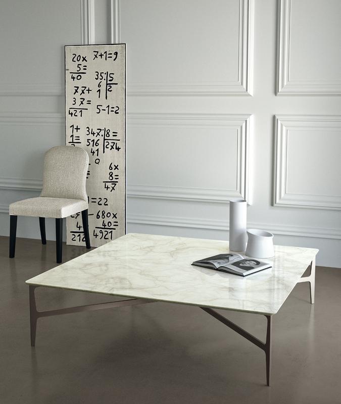 Casamilano Низкий квадратный мраморный журнальный столик Duprè sun-id-1421315 - Вид №1