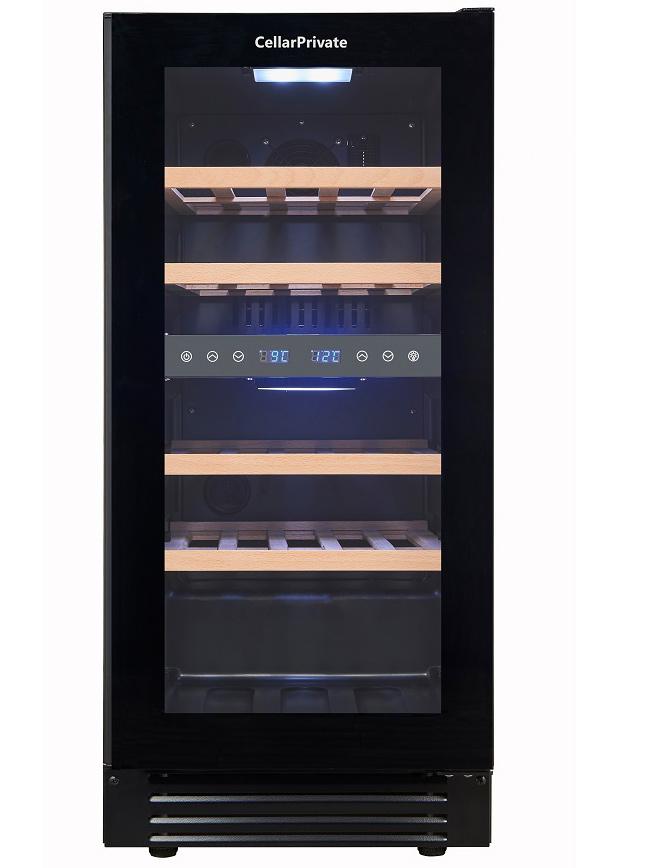 9943161 Винный шкаф Cellar Private CP027-2TBH черный STDN-0083692 - Вид №1