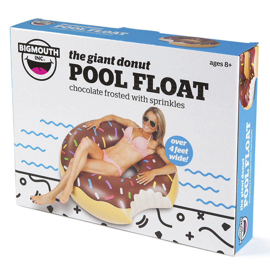 BMPF-0008 Круг надувной , chocolate donut BigMouth  - Вид №12