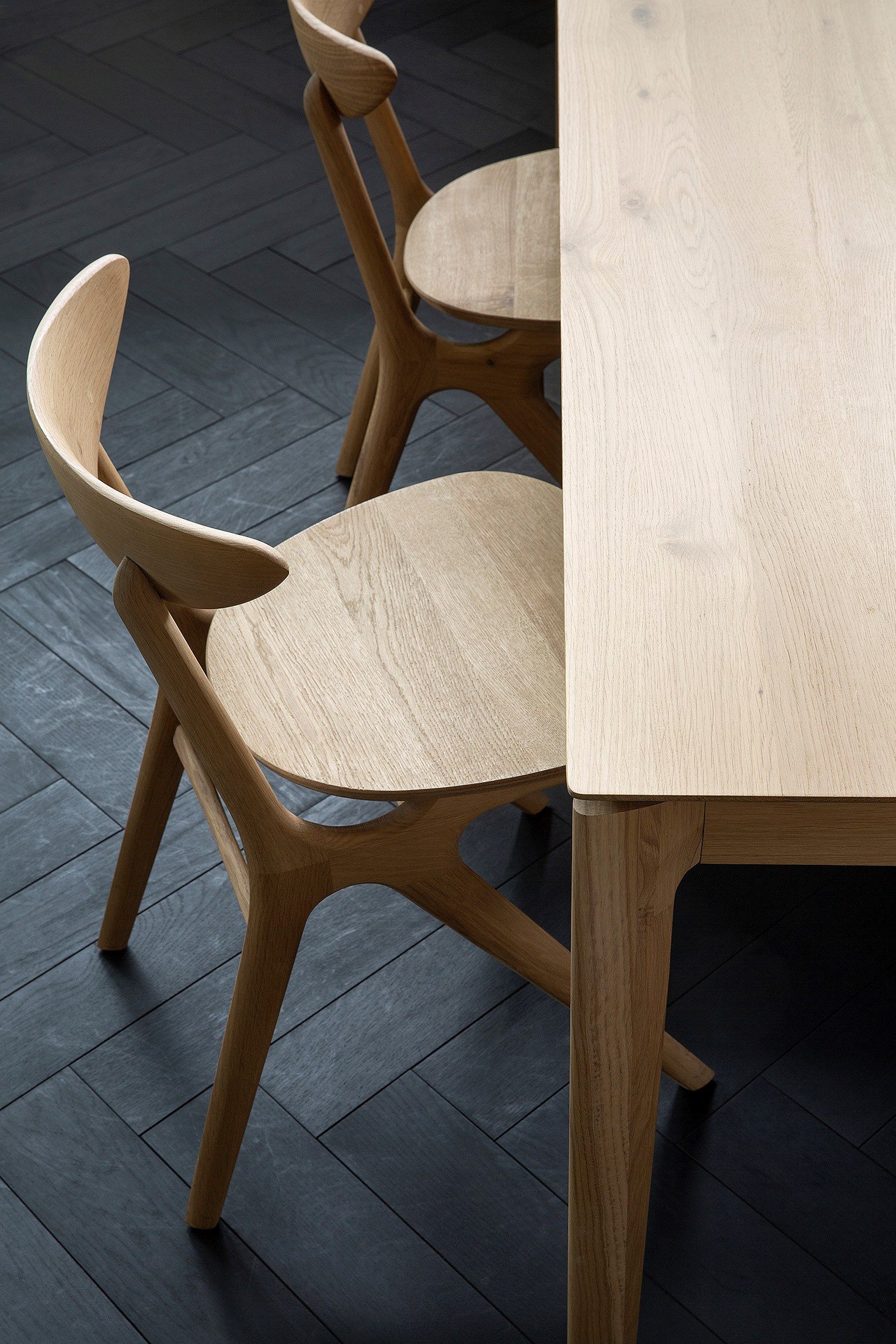 Дубовый стул с открытой спинкой Ethnicraft Eye ARCH-00064905 - Вид №7