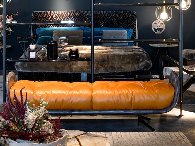 Кожаная мягкая скамья Borzalino Ayton ARCH-00153197 - Вид №2