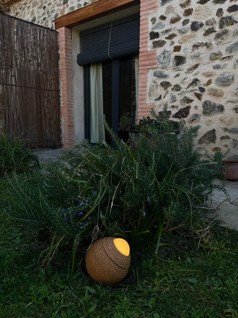 Открытый торшер из пробки luxcambra Земля ARCH-00123005 - Вид №9