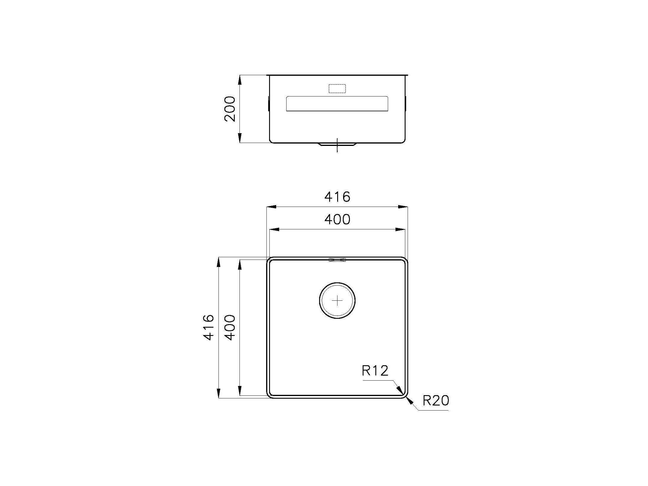 Раковина из нержавеющей стали Foster Phantom ARCH-00035328 - Вид №3
