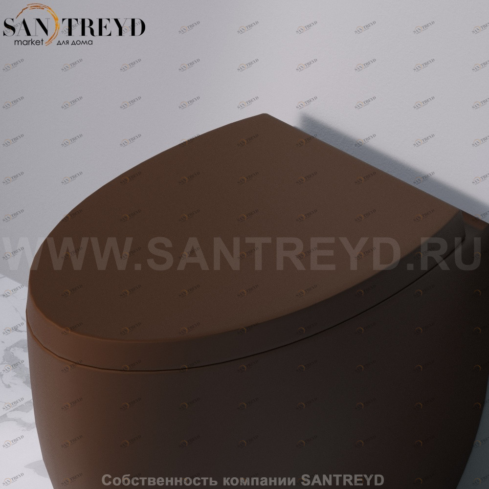 C511N.107 Крышка сиденье для унитаза A. e T. Italia OVAL AeT ITALIA