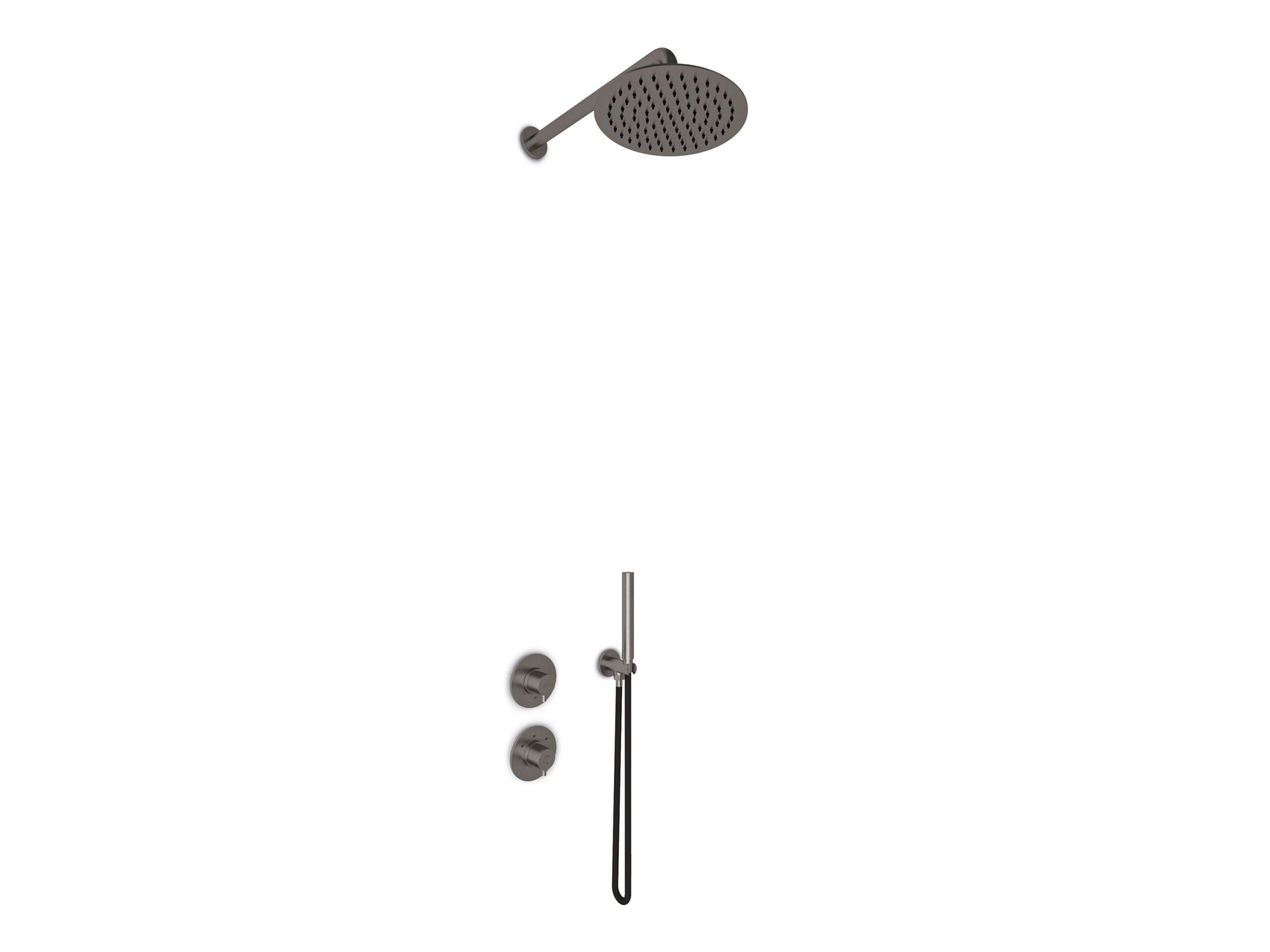 Настенная душевая колонка из нержавеющей стали с ручным душем JEE-O Slimline ARCH-00000081 - Вид №1