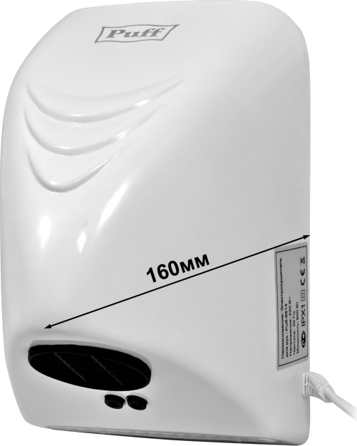 1401.321 Сушилка для рук тихая 8814 PUFF  - Вид №6
