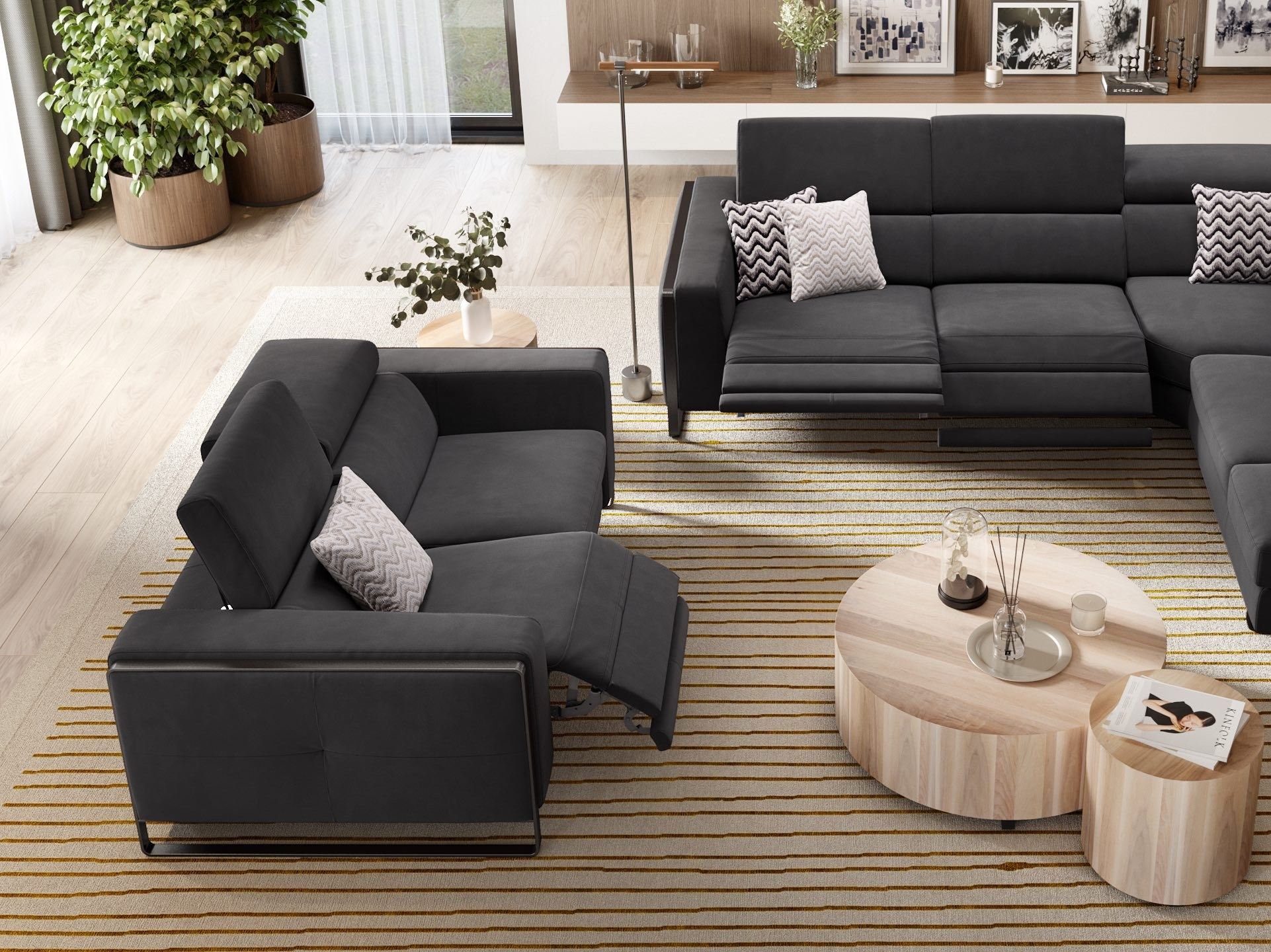 2-местный тканевый диван Sofanella Manzano ARCH-00025820 - Вид №1