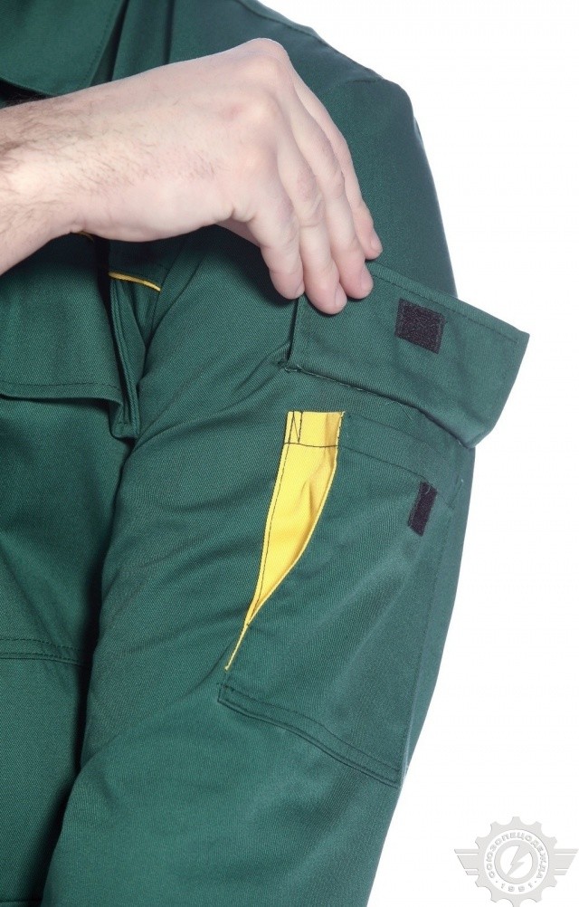65503 Костюм "Эксперт-2" зеленый  Летняя спецодежда  размер 60-62/182-188  - Вид №10