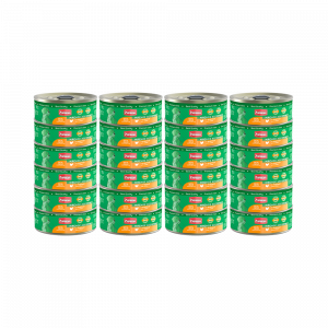 Т0055552*24 Корм для собак Мясное ассорти индейка с кольцом конс. 100г (упаковка - 24 шт) ЧЕТВЕРОНОГИЙ ГУРМАН