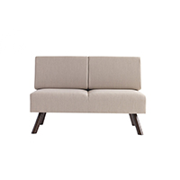 Nomad 821 2-местный диван с мягким сиденьем и спинкой. Стальные ножки без боковых сторон. Et al. Nomad