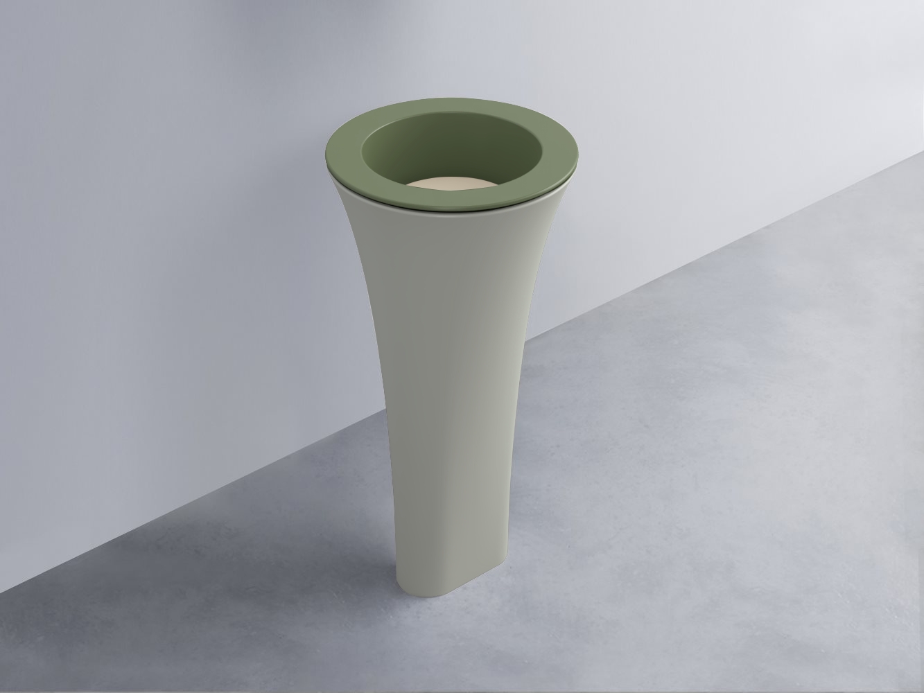 AMLA45-AG+AMPILT-LN+AMCOLT-PM Раковина Amedeo Tondo отдельностоящая cielo Enjoy + Amedeo Ceramica Cielo