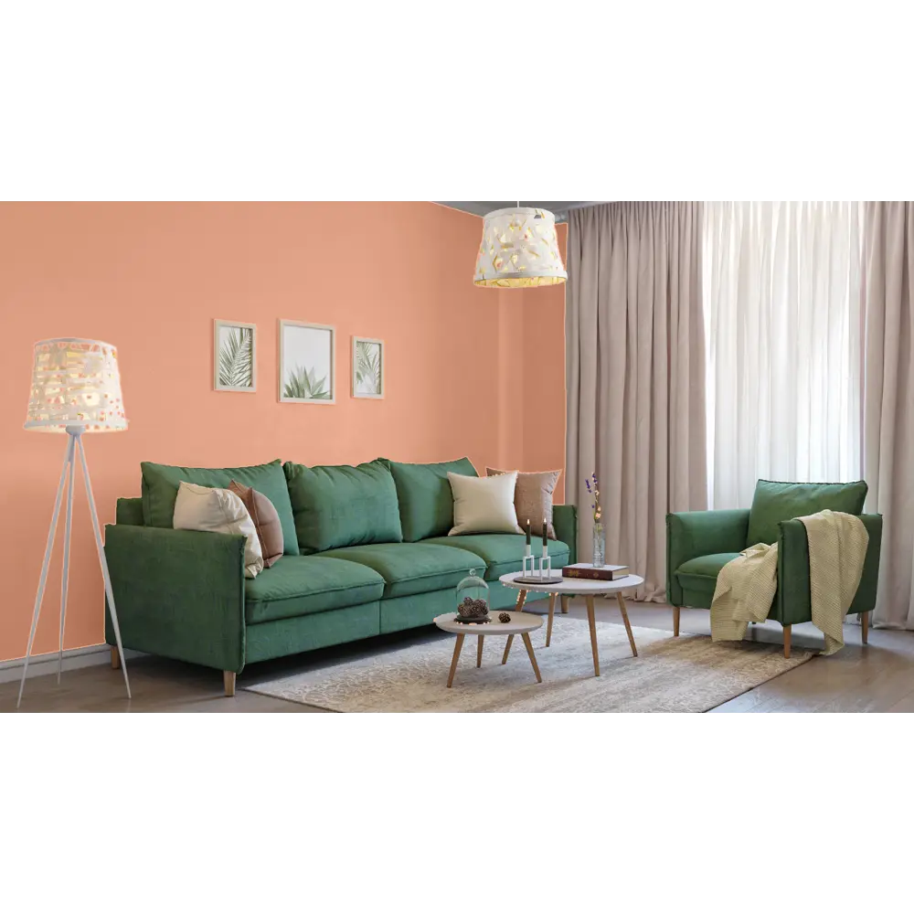 Декоративная краска для стен и потолков Dulux Colours Kingdom цвет персиковый мусс 2.5 л STLM-2116049 - Вид №4