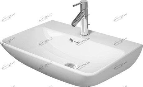 2343600030 Подвесная раковина настенная овальная Duravit ME BY STARCK белая