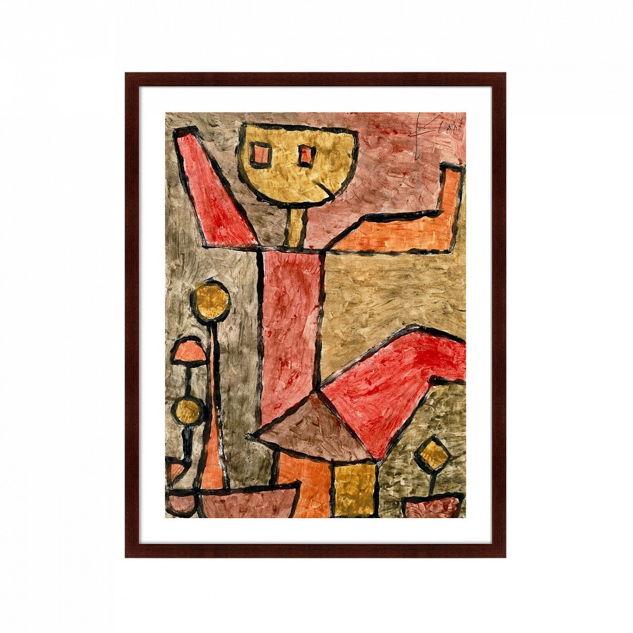 Картина в раме 78,5х100 см Boy with Toys, 1940г. КАРТИНЫ В КВАРТИРУ  264240 Зеленый;красный;разноцветный  - Вид №1