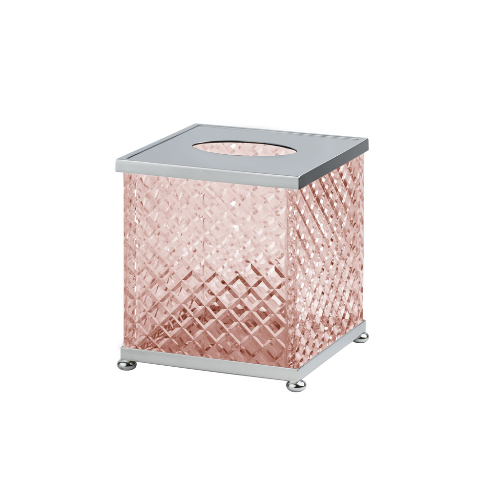 FS08P-651 FS08P-651 Квадратная коробка для салфеток ДОЗАТОРЫ ТКАНЕЙ Cristal & Bronze TISSUE DISPENSERS  - Вид №2