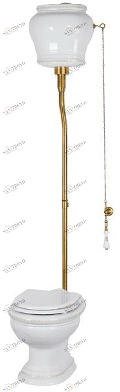 ML.MLD-25.701.D2/ML.MLD-25.728.D2/ML.RIC-29.351.DO/ML.RIC-29.046.DO/ML.OLV-29.013/ML.OLV-29.017 Компакт унитаз с бачком Золотистый Migliore  Италия 