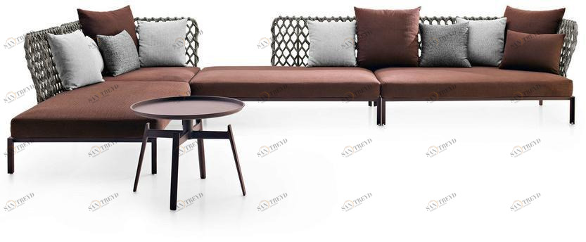 B&B Italia Outdoor Модульный угловой диван Ravel sun-id-1489537