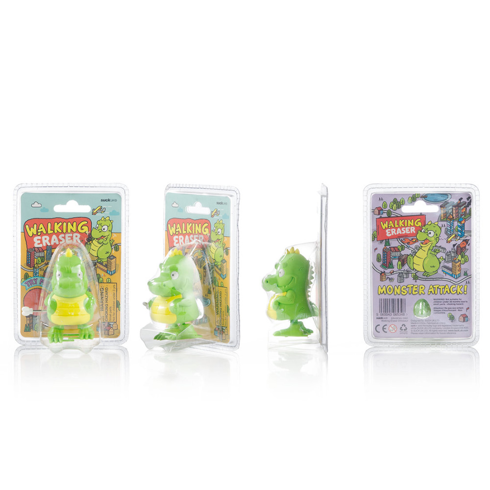 Ластик динозавр резиновый SUCK UK SKERASEWUDIN1 - Вид №1