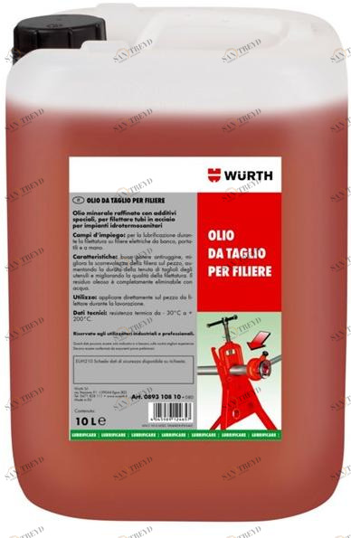 Würth Рафинированное минеральное масло для нарезания резьбы на трубы Oli lubrificanti sun-id-1413865