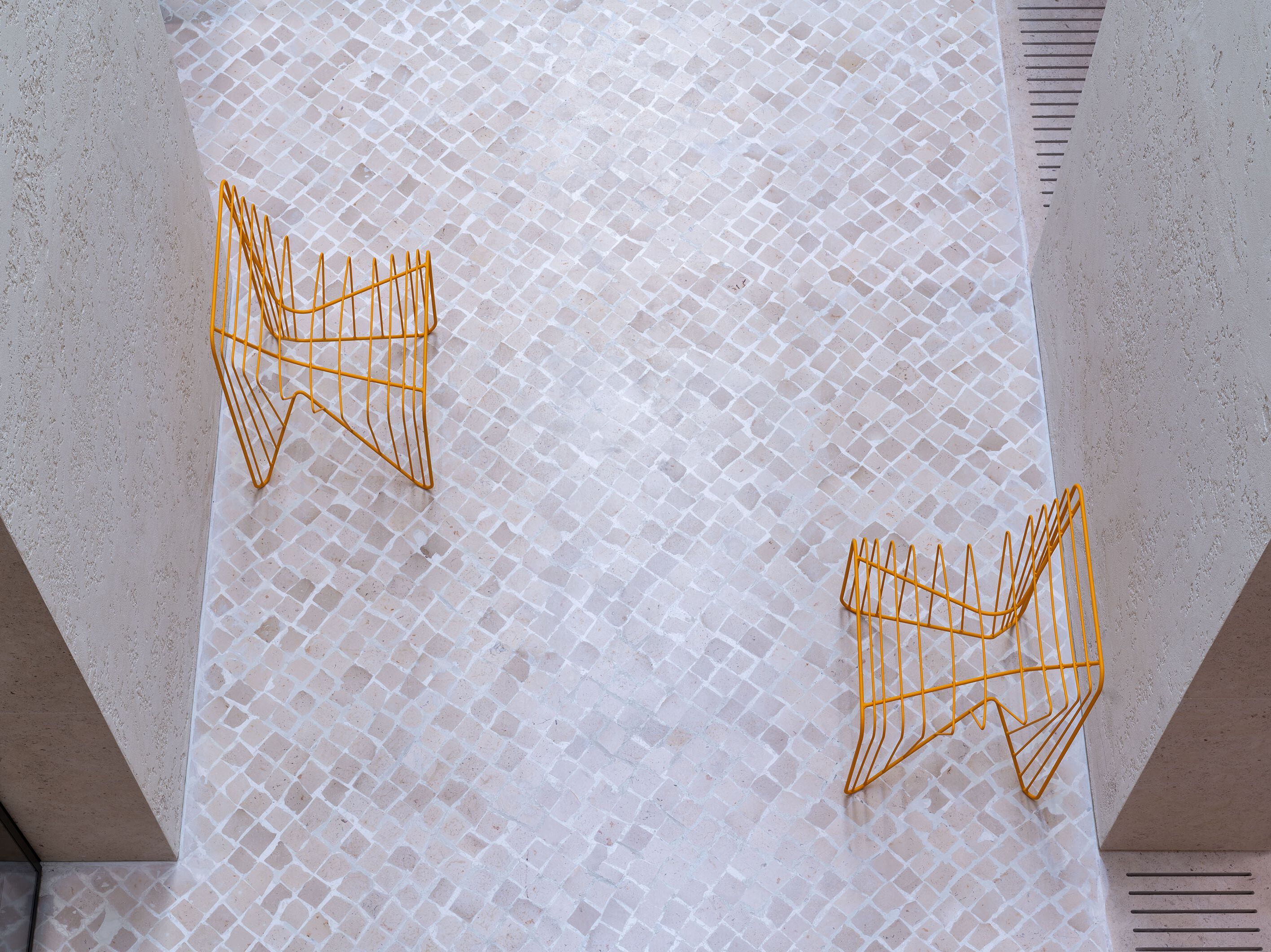 Стальной стул с порошковым покрытием iSimar Topos ARCH-00093370 - Вид №7