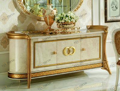 Arredoclassic Комод деревянный с распашными дверцами Melodia sun-id-1504628