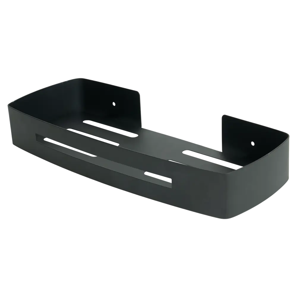 VIDAGE Стоун - стильная полка для ванной в матовом черном цвете 89384542 STLM-1584390