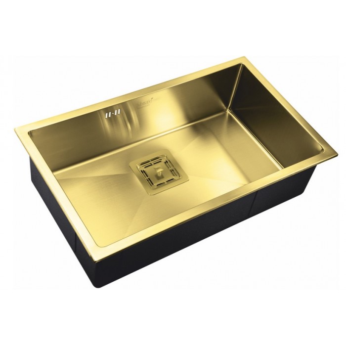 Zorg SZR-7444 bronze Мойка кухонная прямоугольная Zorg  - Вид №1