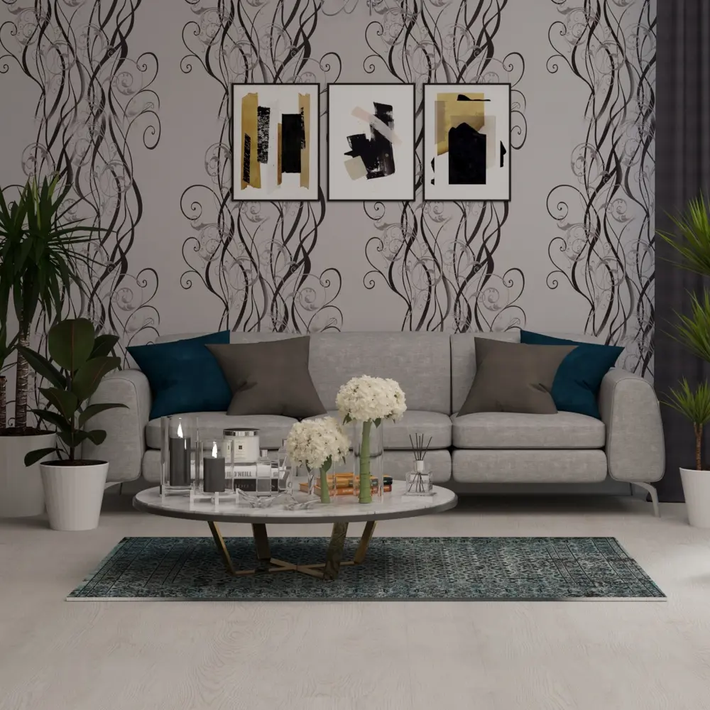 Ковер полипропилен Art Vintage 209/474 120x170 см цвет зеленый 17966899 STLM-2106751 BALTA 