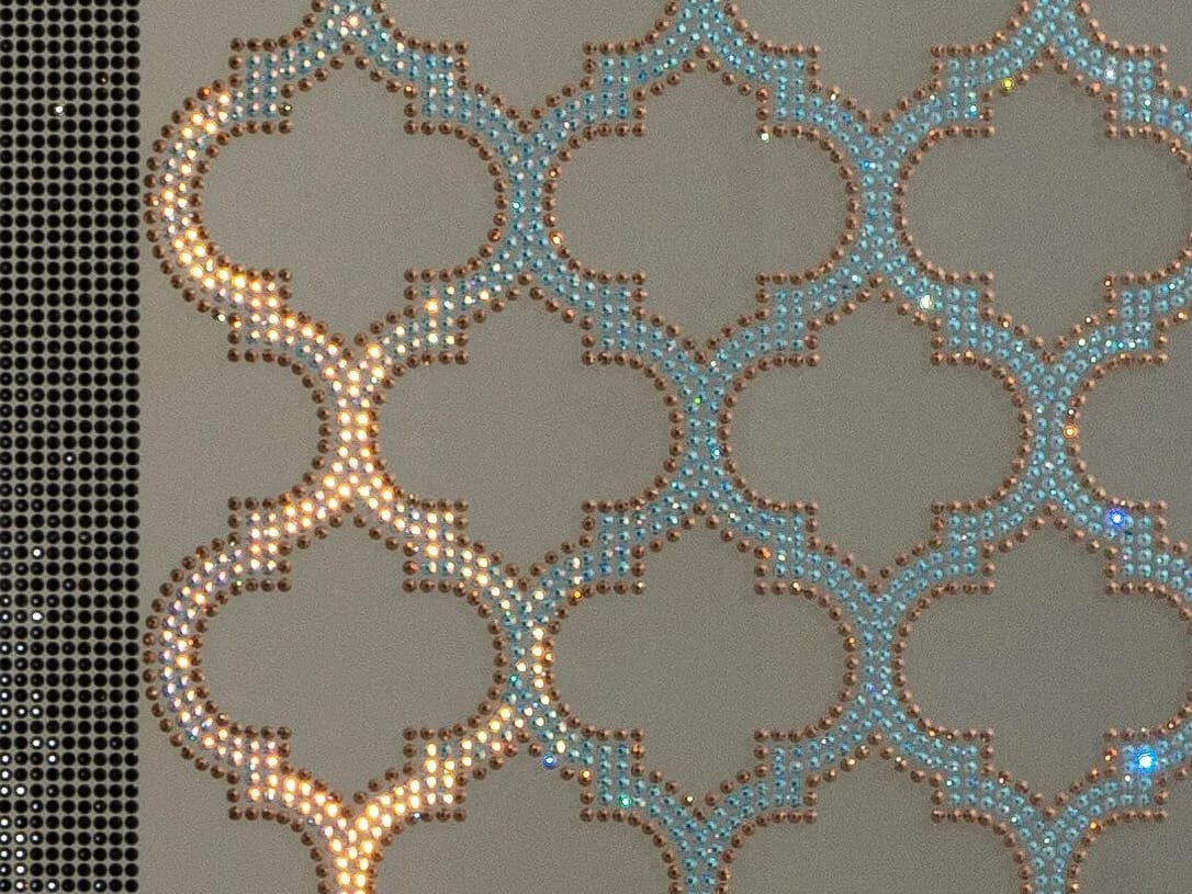 Роскошное декоративное стекло с кристаллами Swarovski® VITRIK Vitrik ® Luxury ARCH-00011517