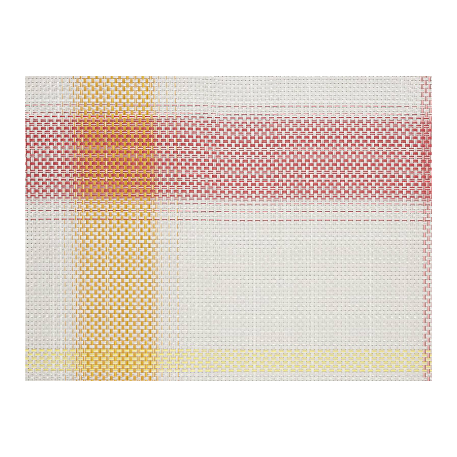 Салфетка виниловая Azalea, жаккардовое плетение, 36х48 см Chilewich C100523003 - Вид №2