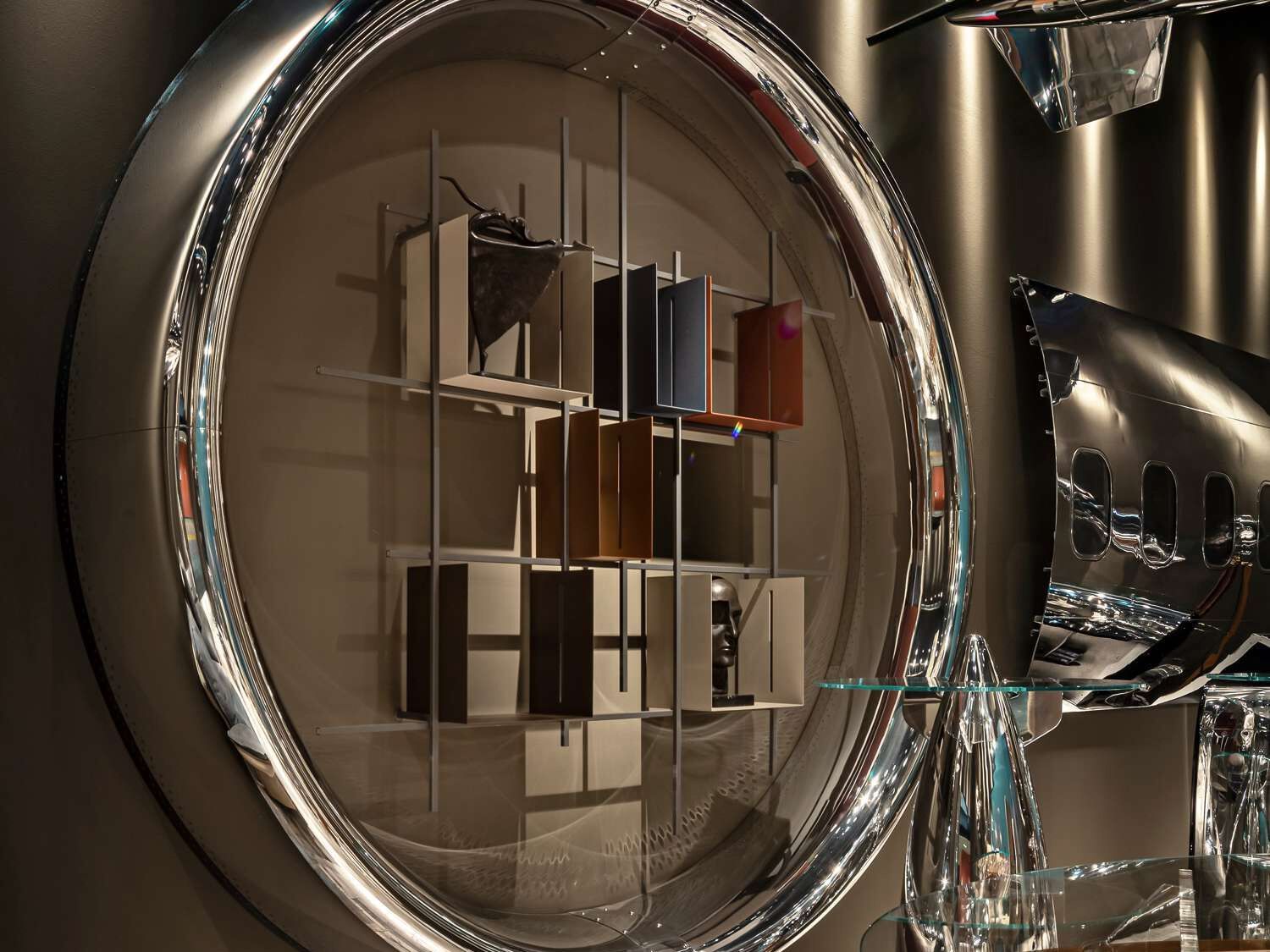 Настенный книжный шкаф Arteinmotion AIR-LIB0173 ARCH-00146464 - Вид №5