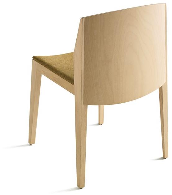 Capdell Штабелируемый деревянный стул Isa 141 - Вид №3