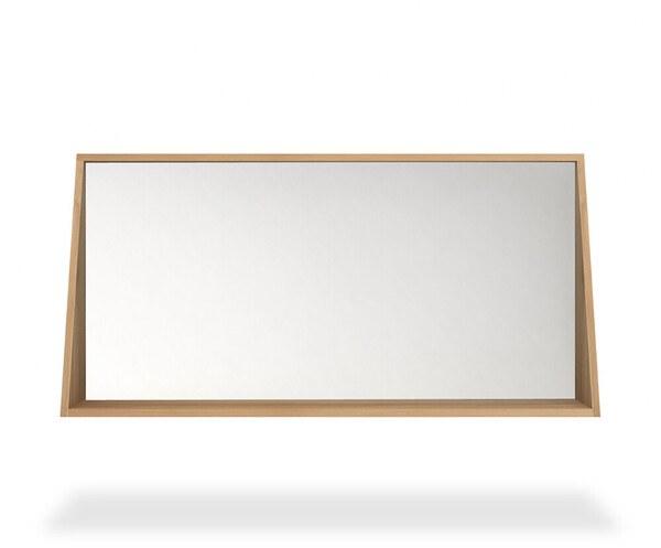 Ethnicraft Зеркало в ванную с полкой Oak qualitime 58074, 58075, 58076, 58077 - Вид №3