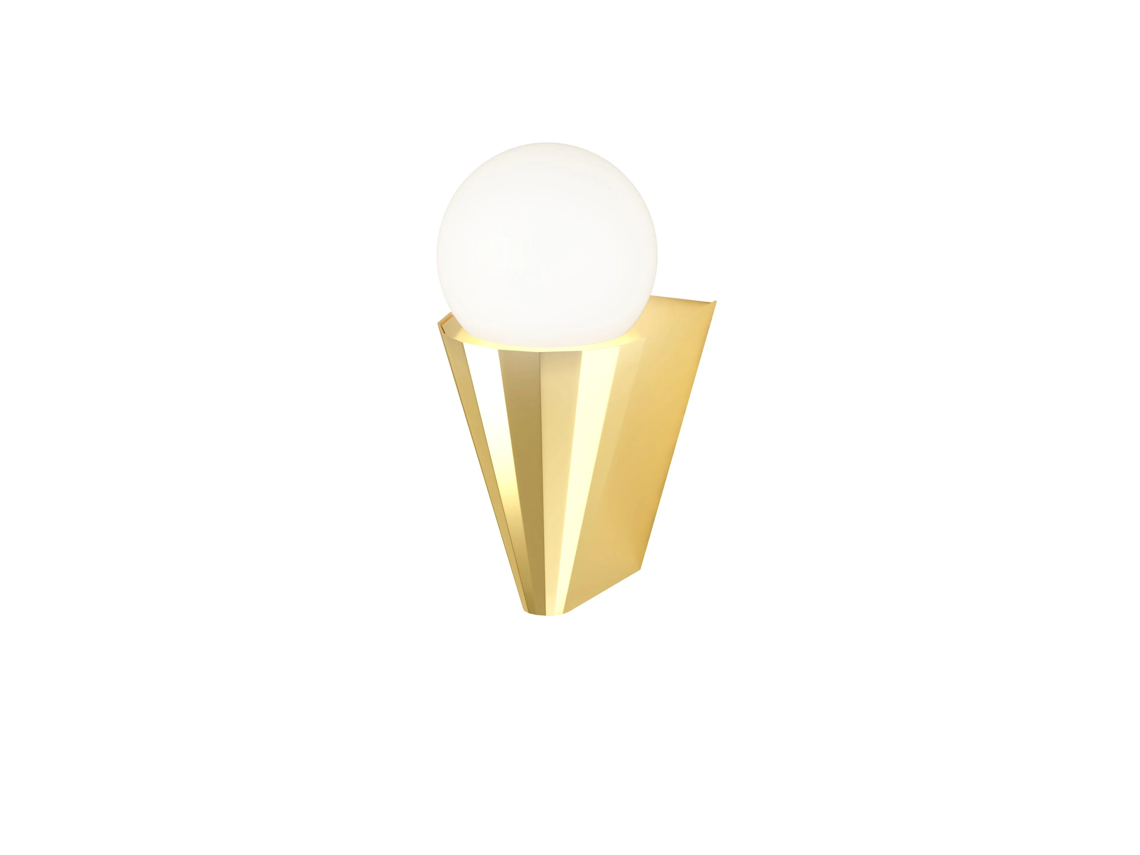 Латунный светодиодный настенный светильник CVL Luminaires Cornet ARCH-00043979