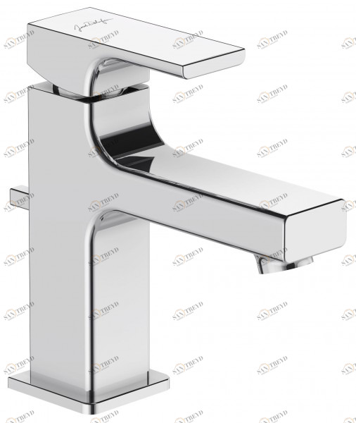 E8776-CP Смеситель для раковины, стандартная модель, с донным клапаном Jacobdelafon STRAYT Santreyd