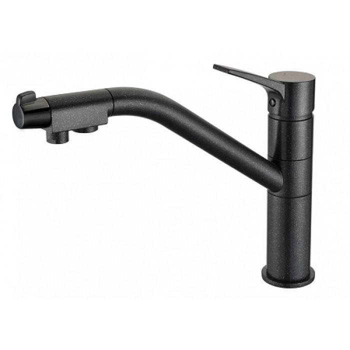 Zorg ZR 401 KF черный металлик Смеситель для кухни Zorg 280х245  - Вид №1