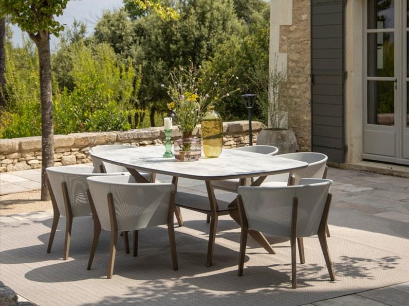 Les jardins Прямоугольный деревянный садовый стол Selva Ta08000 - Вид №1