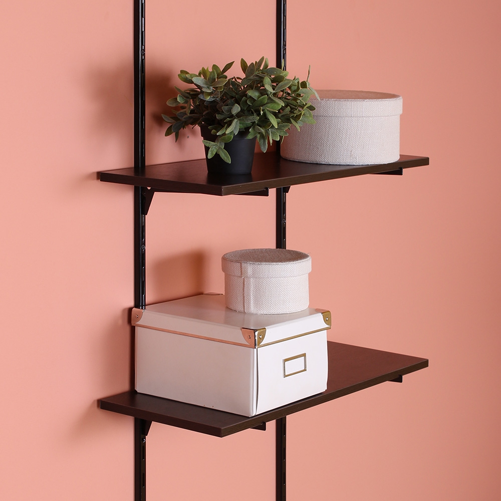 Кронштейн к стеновым стойкам , 265x6x70 мм, черный LJPS0393 Public Steel Россия  - Вид №2