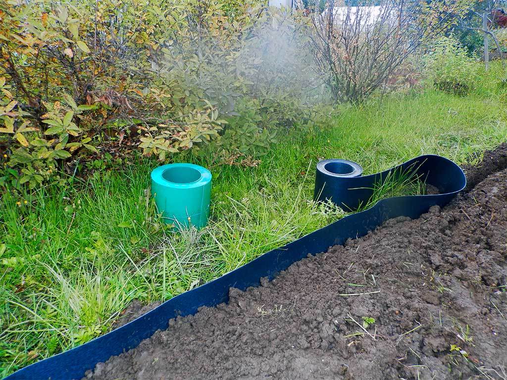 Лента бордюрная 900 мм x 10 м, 2 мм ГеоПластБорд GPBST-36 - Вид №11