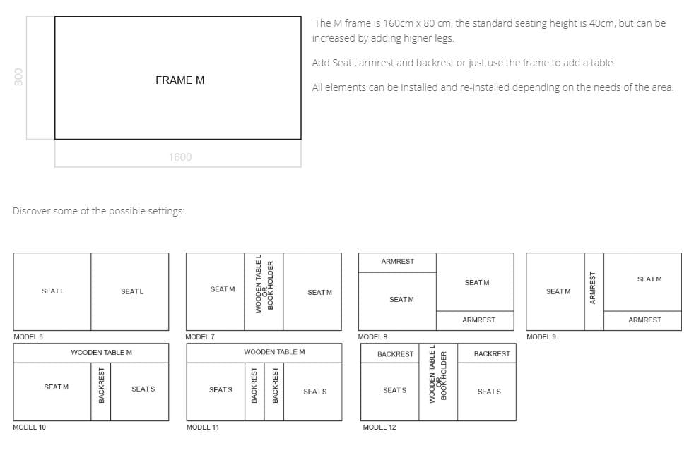 Модульный тканевый диван Quinze & Milan NORA ARCH-00039026 - Вид №29
