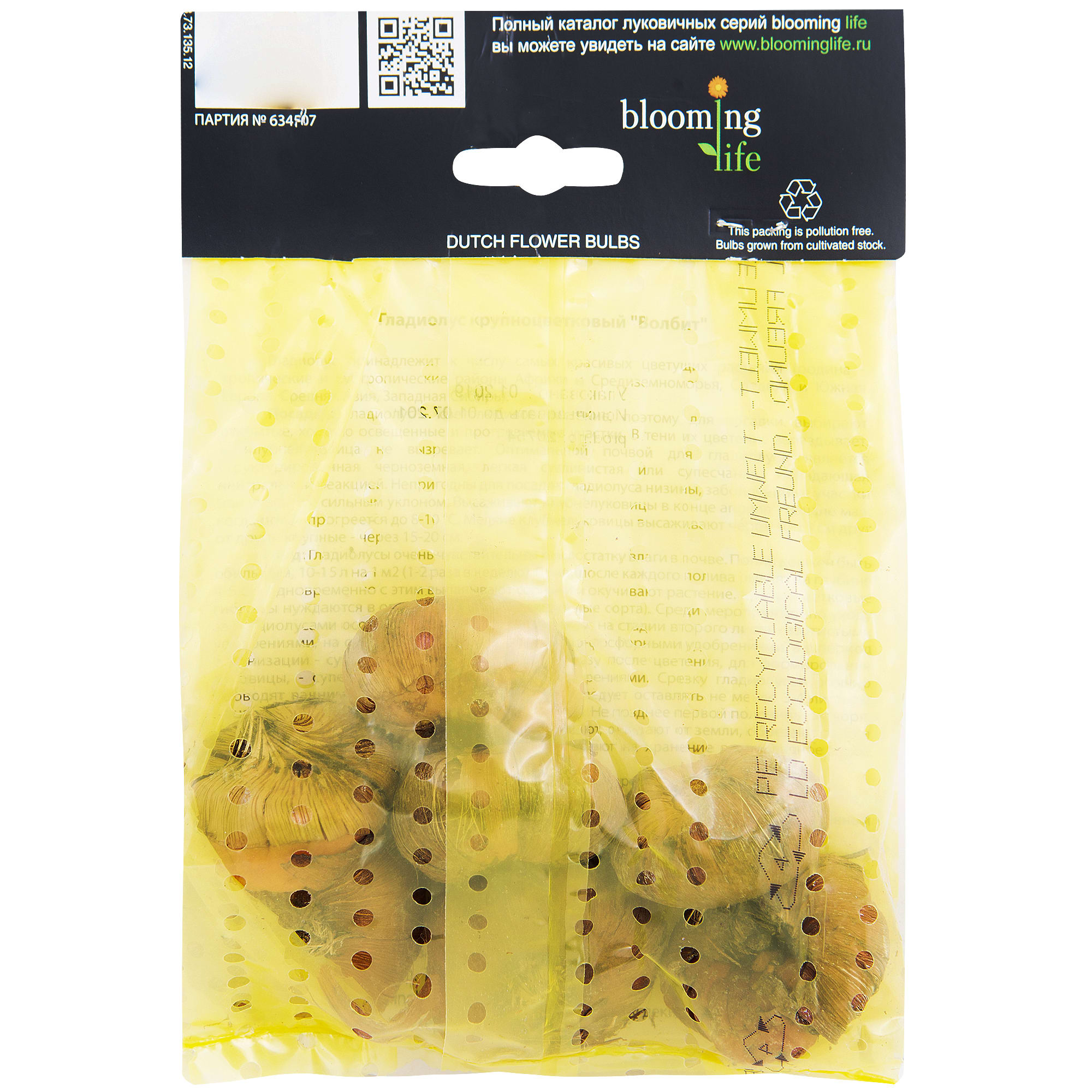 81945935 Гладиолус крупноцветковый «Волбит» Santreyd  - Вид №1