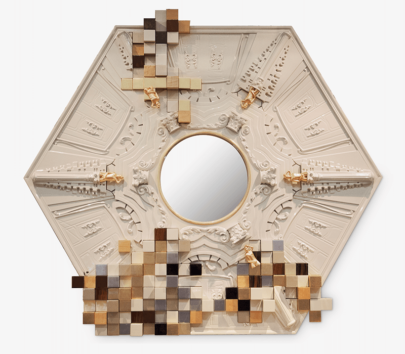 0-318 Зеркало Пикадилли  Boca Do Lobo 