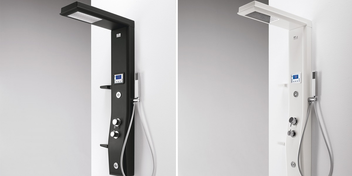 Душевая колонна Etoile Red 160 см с изливом 4ETA7N0R Gruppo Geromin - Вид №3