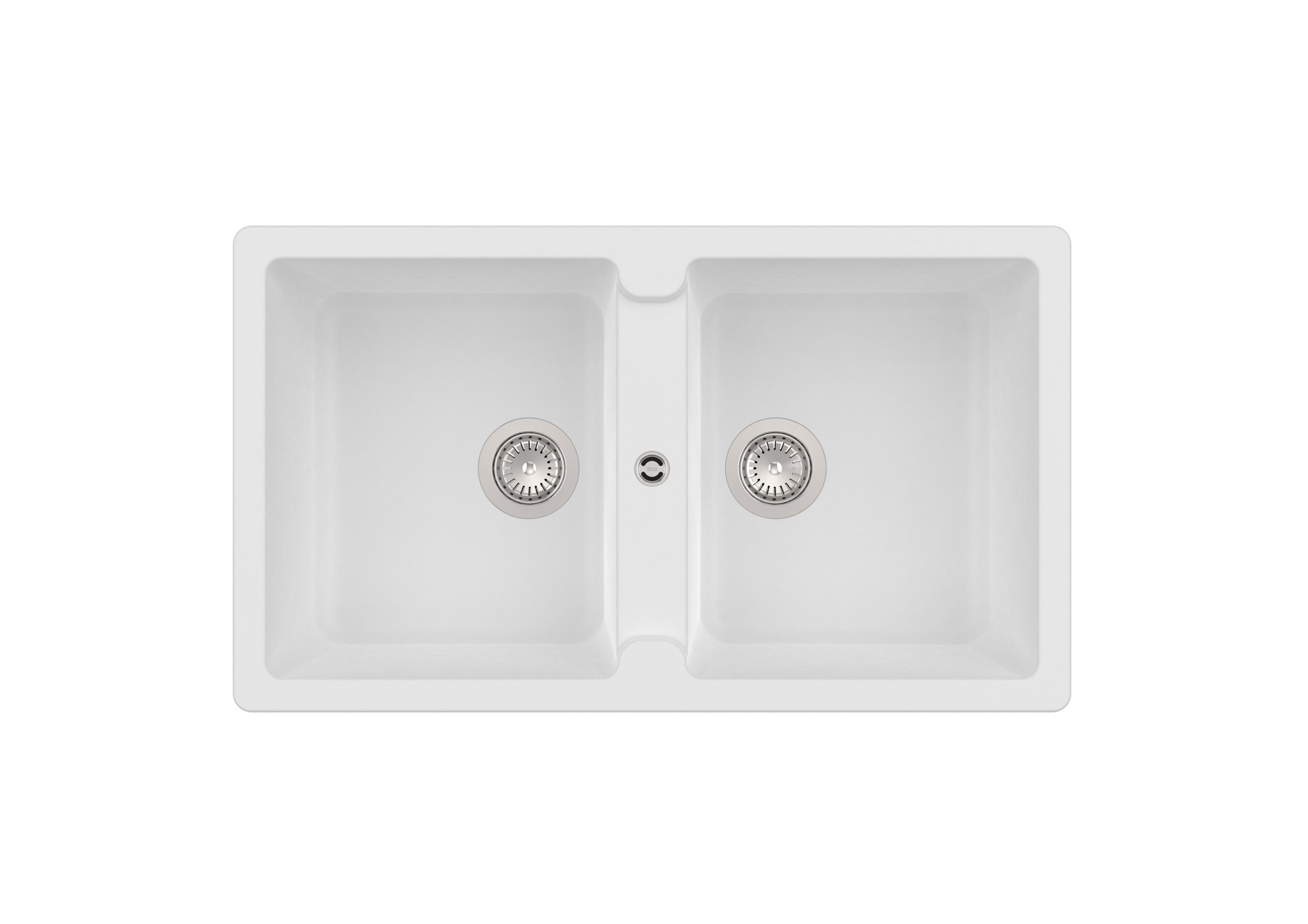 A880210020 QUARZEX® мойка с двумя чашами ROCA Bergen